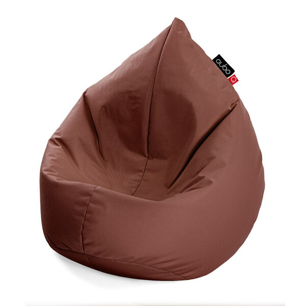 Qubo™ Drizzle Drop Plum POP FIT - QUBO™ beanbag chairs from