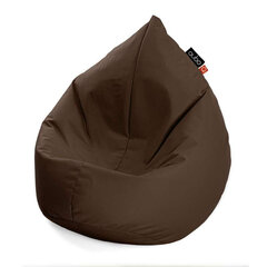 Vaikiškas sėdmaišis Qubo™ Drizzle Drop Chocolate Pop Fit, rudas kaina ir informacija | Vaikiški sėdmaišiai, foteliai, pufai | pigu.lt