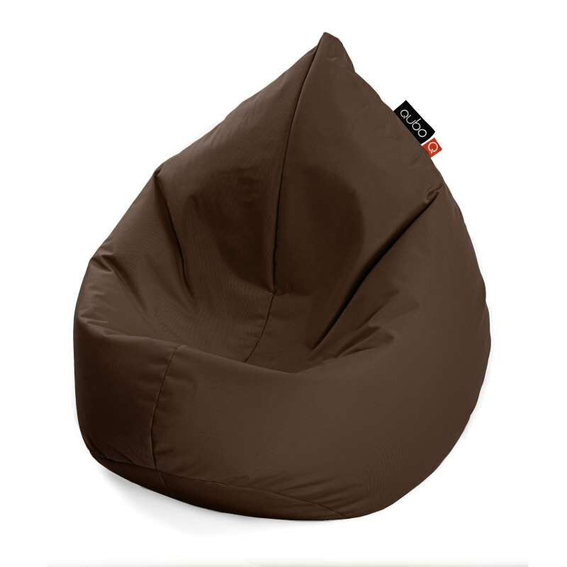 Vaikiškas sėdmaišis Qubo™ Drizzle Drop Chocolate Pop Fit, rudas цена и информация | Vaikiški sėdmaišiai, foteliai, pufai | pigu.lt
