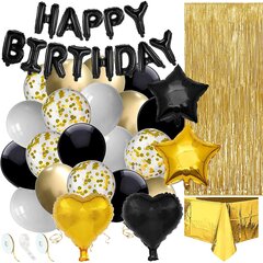 Набор воздушных шаров на день рождения PS0033, 46 шт. цена и информация | Шарики | pigu.lt