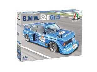 Italeri - B.M.W. 320 Group 5, 1/24, 3626 kaina ir informacija | Konstruktoriai ir kaladėlės | pigu.lt