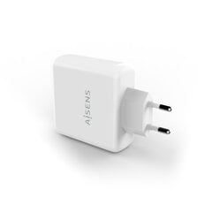 Зарядное Aisens PD 3.0 QC 3.0 USB-C Белый 60 W цена и информация | Зарядные устройства для телефонов | pigu.lt