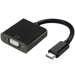 USB-C-адаптер Aisens A109-0347 VGA цена и информация | Адаптеры, USB-разветвители | pigu.lt