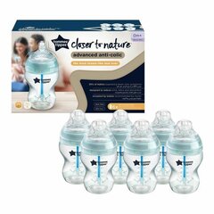 Kūdikių buteliukų rinkinys Tommee Tippee Closer to Nature, 260 ml, 6 vnt kaina ir informacija | Buteliukai kūdikiams ir jų priedai | pigu.lt