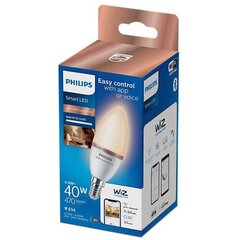 Светодиодная лампочка Philips Wiz 4,9 W E14 470 lm (6500 K) цена и информация | Электрические лампы | pigu.lt