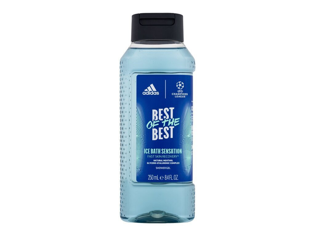 Dušo želė Adidas UEFA Champions League Best Of The Best vyrams, 250 ml цена и информация | Dušo želė, aliejai | pigu.lt