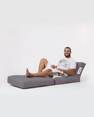 Sėdmaišis Siesta Sofa Bed Pouf, pilkas цена и информация | Кресла-мешки и пуфы | pigu.lt