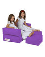 Sėdmaišis Kids Double Seat Pouf, violetinis