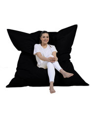 Sėdmaišis Giant Cushion, juodas kaina ir informacija | Sėdmaišiai ir pufai | pigu.lt