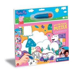 Dėlionė Peppa Pig (Kiaulytė Pepa) 15 det. kaina ir informacija | Dėlionės (puzzle) | pigu.lt