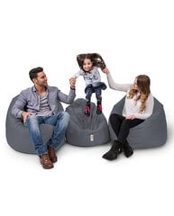 Sėdmaišis Iyzi 100 Cushion Pouf, pilkas цена и информация | Кресла-мешки и пуфы | pigu.lt