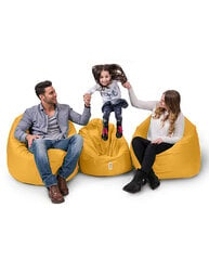 Sėdmaišis Iyzi 100 Cushion Pouf, geltonas цена и информация | Кресла-мешки и пуфы | pigu.lt