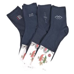 Kojinės vyrams Cosas-2, mėlynos, 4 poros kaina ir informacija | Vyriškos kojinės | pigu.lt