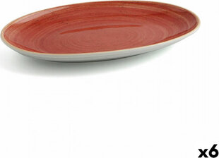 Плоская тарелка Ariane Terra Керамика Красный (30 x 27 cm) (6 штук) цена и информация | Посуда, тарелки, обеденные сервизы | pigu.lt