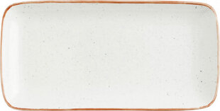 Поднос Ariane Terra Прямоугольный Керамика Бежевый (28 x 14 cm) (6 штук) цена и информация | Посуда, тарелки, обеденные сервизы | pigu.lt