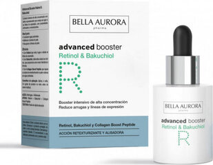 Veido serumas Bella Aurora Advanced Booster Bakuchiol Retinol, 30ml цена и информация | Сыворотки для лица, масла | pigu.lt