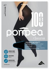 Pėdkelnės moterims Pompea Sensation Nero, 100 DEN цена и информация | Колготки | pigu.lt