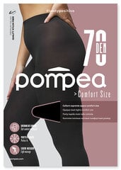 Pėdkelnės moterims Pompea Comfort Size Nero, 70 DEN цена и информация | Колготки | pigu.lt