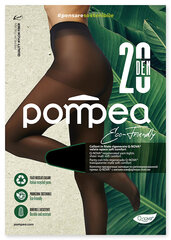 Pėdkelnės moterims Pompea Eco Friendly Nero, 20 DEN kaina ir informacija | Pėdkelnės | pigu.lt