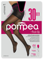 Pėdkelnės moterims Pompea Push Up Nero, 30 DEN цена и информация | Колготки | pigu.lt