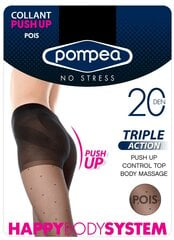 Pėdkelnės moterims Pompea HBS Triple Action Black, 20 DEN цена и информация | Колготки | pigu.lt