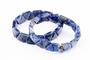 Треугольный браслет из содалита цена и информация | Женские браслеты | pigu.lt