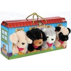Pliušiniai šunys Toi-Toys, 4 vnt kaina ir informacija | Minkšti (pliušiniai) žaislai | pigu.lt