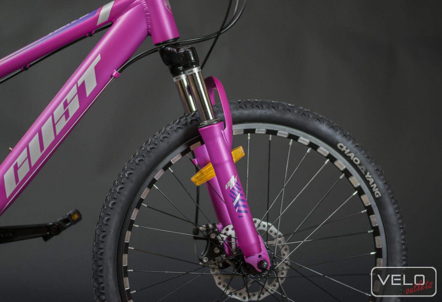 Vaikiškas dviratis Gust Wave 24cll, rožinis kaina ir informacija | Dviračiai | pigu.lt