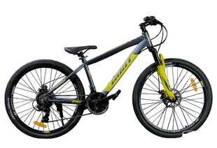 Kalnų dviratis Gust Spark 26cll, pilkas kaina ir informacija | Dviračiai | pigu.lt