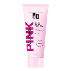 Drėkinamasis BB kremas AA Aloe Pink, 01 Light, 30ml kaina ir informacija | Veido kremai | pigu.lt