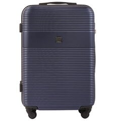 Didelis lagaminas Wings 5398 L mėlynas kaina ir informacija | Lagaminai, kelioniniai krepšiai | pigu.lt