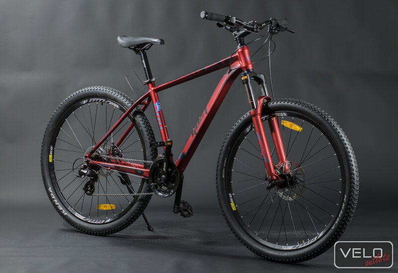 Kalnų dviratis Gust Excell 29cll, raudonas kaina | pigu.lt