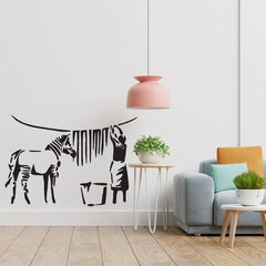 Vaikiškas interjero lipdukas Banksy Zebra Stripes kaina ir informacija | Interjero lipdukai | pigu.lt
