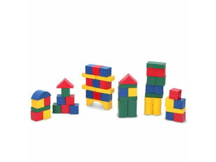 Игрушечные строительные блоки, 50 шт цена и информация | Игрушки для малышей | pigu.lt