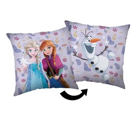 Dekoratyvinė pagalvėlė Frozen Sisters kaina ir informacija | Dekoratyvinės pagalvėlės ir užvalkalai | pigu.lt