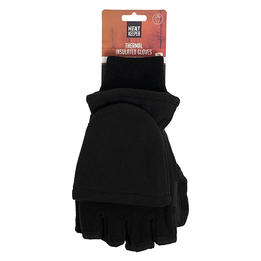 Atlenkiamos kumštinės pirštinės vyrams Thermal fleece gloves Heat Keeper kaina ir informacija | Vyriški šalikai, kepurės, pirštinės | pigu.lt