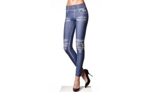 Формирующие фигуру леггинсы для женщин Jeensy Superfit, синие цена и информация | Женские джинсы | pigu.lt