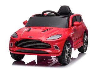 Детский электромобиль Aston Martin 12v с музыкальным модулем, красный цена и информация | Электромобили для детей | pigu.lt