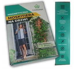 Магнитная москитная сетка для дверей, 100х210 см цена и информация | Москитные сетки | pigu.lt