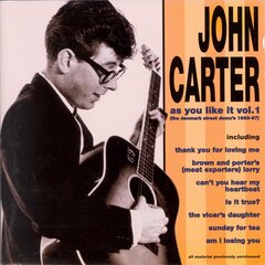 CD - John Carter - As You Like It Vol. 1 (The Denmark Street Demo's, 1963-67) kaina ir informacija | Vinilinės plokštelės, CD, DVD | pigu.lt