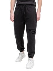 Calvin Klein Jeans kelnės vyrams Disrupted Lacquer Logo 560075539, juodos kaina ir informacija | Vyriškos kelnės | pigu.lt