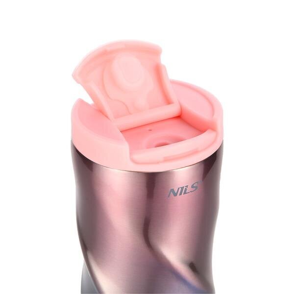 Nils termosinis puodelis NCB22, 500 ml, rožinis kaina ir informacija | Termosai, termopuodeliai | pigu.lt