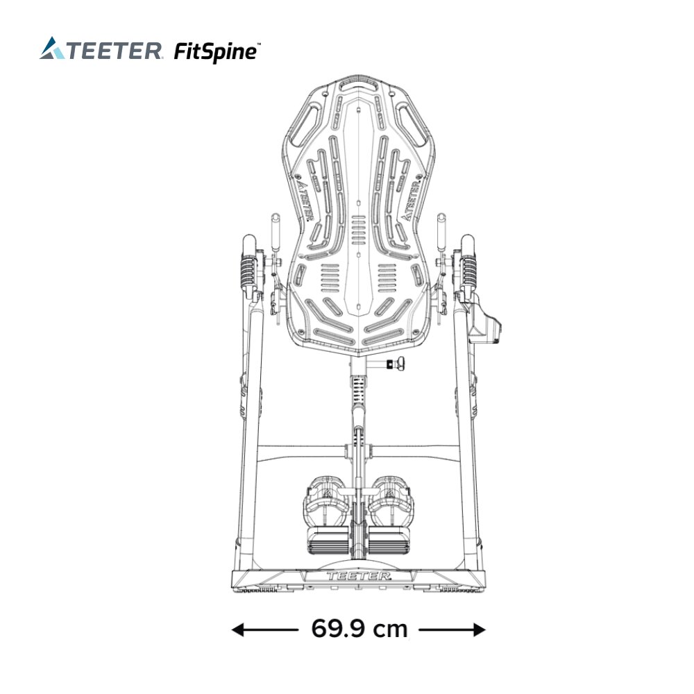 Inversinis stalas Teeter FitSpine LX9 kaina ir informacija | Slaugos prekės | pigu.lt