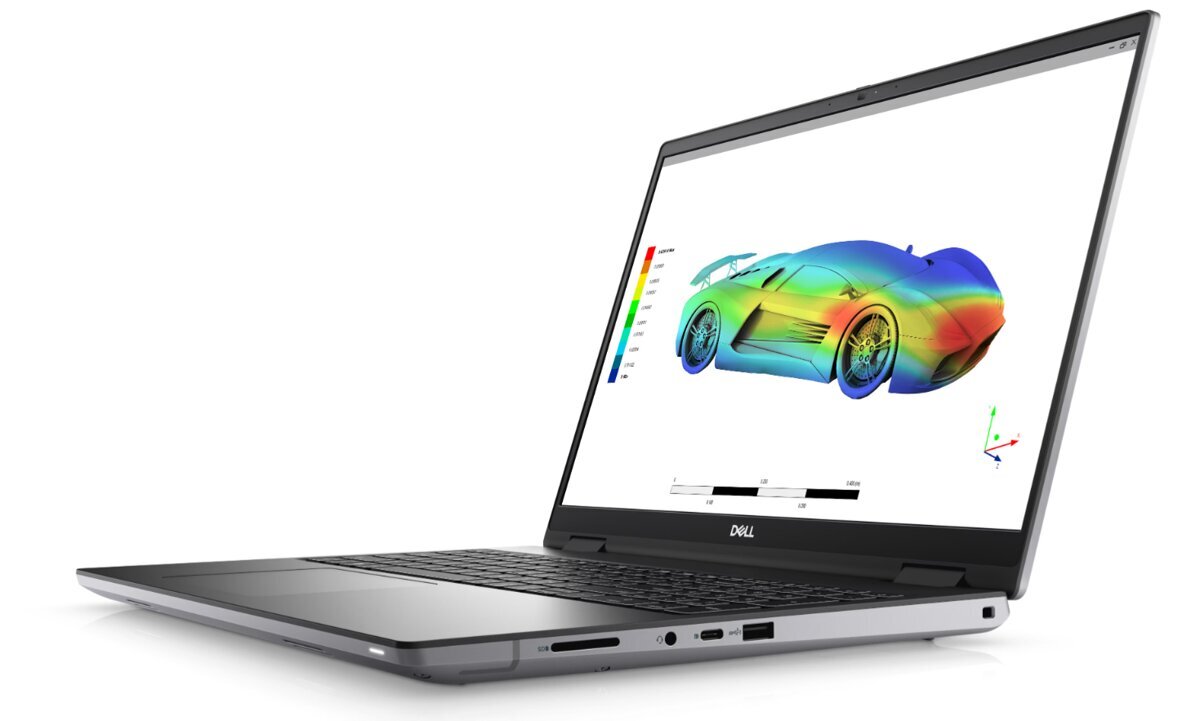 Dell Mobile Precision 7670 Grey, 16 ", 7-12850HX, 16 GB, SSD 512 GB, Windows 11 Pro kaina ir informacija | Nešiojami kompiuteriai | pigu.lt