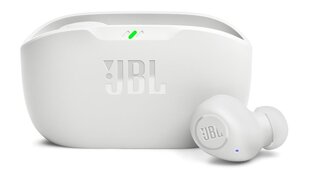 JBL беспроводные наушники Wave Buds, белый цена и информация | Теплая повязка на уши, черная | pigu.lt