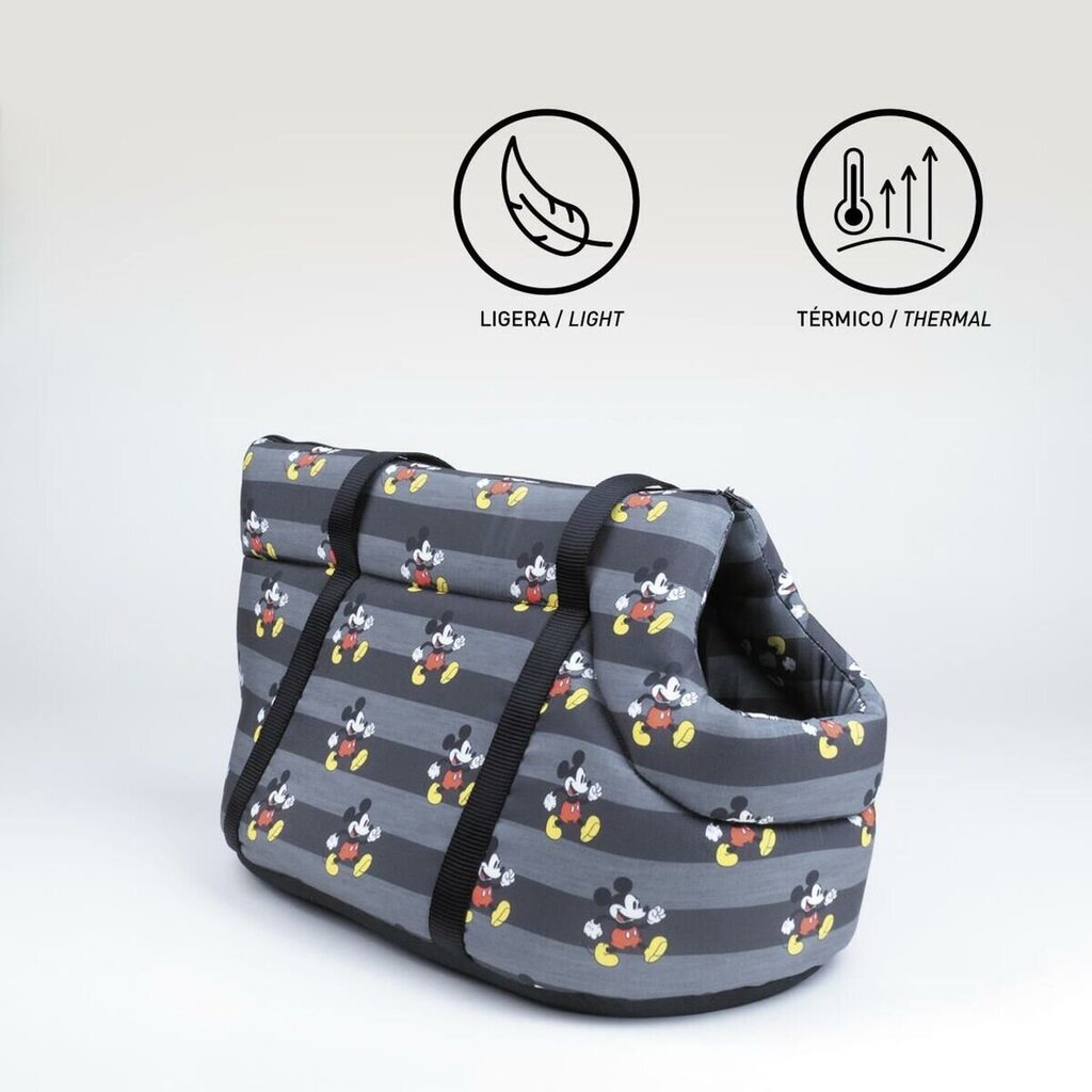 Kelioninis krepšys Mickey Mouse, juodas kaina ir informacija | Kelioniniai reikmenys | pigu.lt