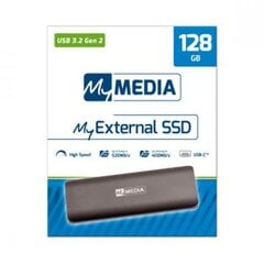 Pendrive MyMedia MyExternal USB 3.2 Gen 1 Чёрный 128 Гб SSD цена и информация | Жёсткие диски (SSD, HDD) | pigu.lt