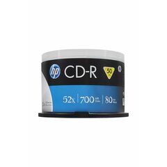 CD-R HP 50 штук 700 MB 52x цена и информация | Виниловые пластинки, CD, DVD | pigu.lt