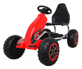 Картинг с педалями Go-Kart Strong, красный цена и информация | Игрушки для мальчиков | pigu.lt