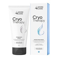 MORE4CARE Cryotherapy Криотерапевтическая интенсивная маска для волос 200 мл цена и информация | Средства для укрепления волос | pigu.lt